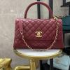 CH92991GLJJH-JS　シャネル CHANEL 2021年最新入荷 トップハンドルバッグ トートバッグ 2way ショルダーバッグ レディースかばん ラムスキン