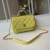 CH93749QYYL-JS　シャネル CHANEL 2021年最新入荷 トップハンドルバッグ トートバッグ 2way ショルダーバッグ キャビアスキン