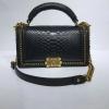 CH94804SJBK-JS　シャネル CHANEL 2021年最新入荷 トップハンドルバッグ トートバッグ 2way ショルダーバッグ 蛇柄