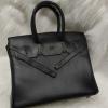 HBK25HBQBK-063　エルメス HERMES 2021年最新入荷 シャドーバーキン 25 トップハンドルバッグ トートバッグ ハンドバッグ レディースかばん Barenia革