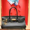 HBK42RLJBK-063　エルメス HERMES 2021年最新入荷 ショルダー バーキン42 トップハンドルバッグ トートバッグ ハンドバッグ レディースかばん オーストリッチ革