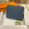 HES21001SZL-063　エルメス HERMES 2021年最新入荷 シルクイン コンパクト コインケース ジッピーウォレット ファスナー短財布 小銭入れ ショートウォレット