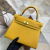 HKL25TGQJHY-063　エルメス HERMES 2021年最新入荷 ケリー トップハンドルバッグ トートバッグ ハンドバッグ レディースかばん TOGO革