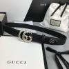 GG474313KGY-057　グッチ GUCCI 2021年最新入荷 ベルト カーフレザー ダブルG バックル 幅4cm