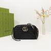 GG447632QBK-057　グッチ GUCCI 2021年最新入荷 GGマーモント スモール 斜め掛け ショルダーバッグ クロスボディバッグ レディースかばん カーフレザー 