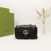 GG446744QBK-057　グッチ GUCCI 2021年最新入荷 GGマーモント スモール 斜め掛け ショルダーバッグ クロスボディバッグ レディースかばん カーフレザー 