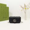 GG476433QBK-057　グッチ GUCCI 2021年最新入荷 GGマーモント スモール 斜め掛け ショルダーバッグ クロスボディバッグ レディースかばん カーフレザー
