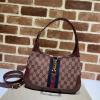 GG636706BJH-057　グッチ GUCCI 2021年最新入荷 ジャッキー 1961 スモール ホーボーバッグ トートバッグ ショルダーバッグ キャンパス