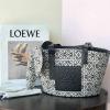 LE652117KB-DDB　ロエベ LOEWE 2021年最新入荷 トートバッグ ハンドバッグ エレファント トップハンドルバッグ ママバッグ バスケットバッグ