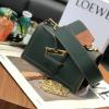 LE61945LCG-DDB　ロエベ LOEWE 2021年最新入荷 バルセロナ スモールバッグ 斜め掛け ショルダーバッグ チェーンウォレット レザー レディースかばん