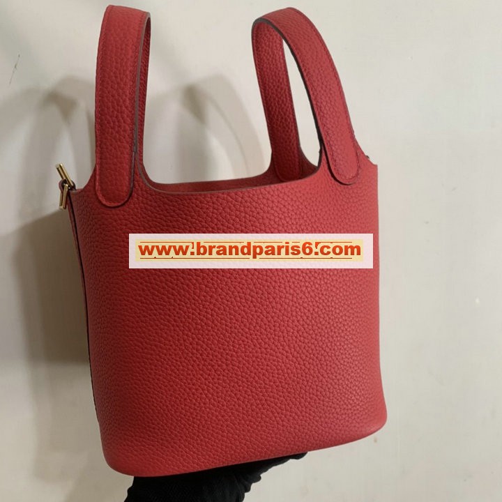 H060992LRD-063　エルメス HERMES 2021年最新入荷 ピコタン バケットバッグ トートバッグ ハンドバッグ ショッピングバッグ レディースかばん TCレザー