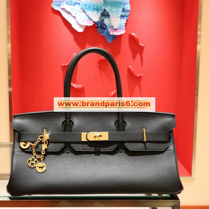 HBK42RLJBK-063　エルメス HERMES 2021年最新入荷 ショルダー バーキン42 トップハンドルバッグ トートバッグ ハンドバッグ レディースかばん オーストリッチ革