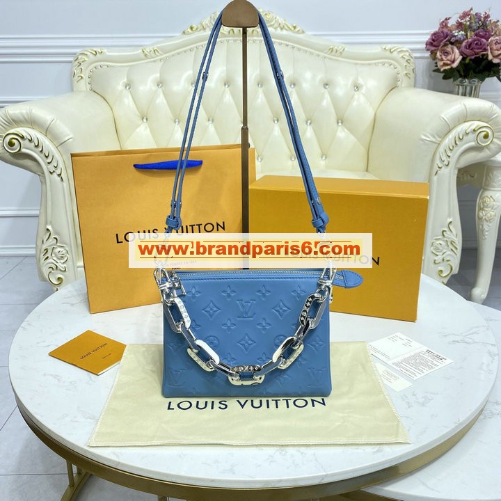 M57993L-057　ルイヴィトン LOUISVUITTON 2021年最新入荷 クッサン ミニ ショルダーバッグ クロスボディバッグ レディースかばん モノグラム パターン ラムレザー 