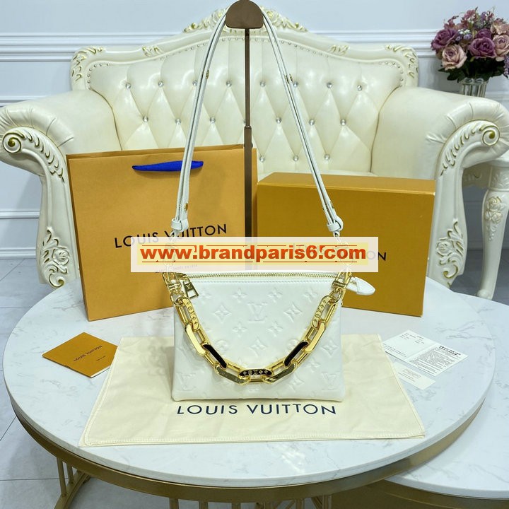M57793X-057　ルイヴィトン LOUISVUITTON 2021年最新入荷 クッサン ミニ ショルダーバッグ クロスボディバッグ レディースかばん モノグラム パターン ラムレザー 
