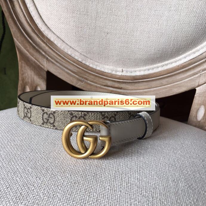 GG409417NCY-057　グッチ GUCCI 2021年最新入荷 GGマーモント スリムベルト ダブルG バックル カーフスキン