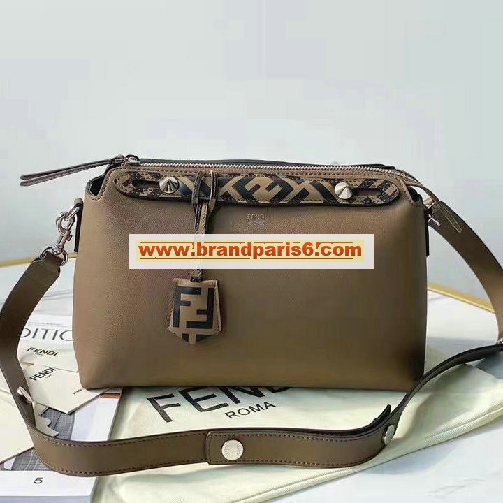 FD25618D-BXN　フェンディ FENDI 2019年最新作 バイ ザ ウェイ ボストンバッグ ショルダーバッグ 斜め掛け レディース カーフスキン