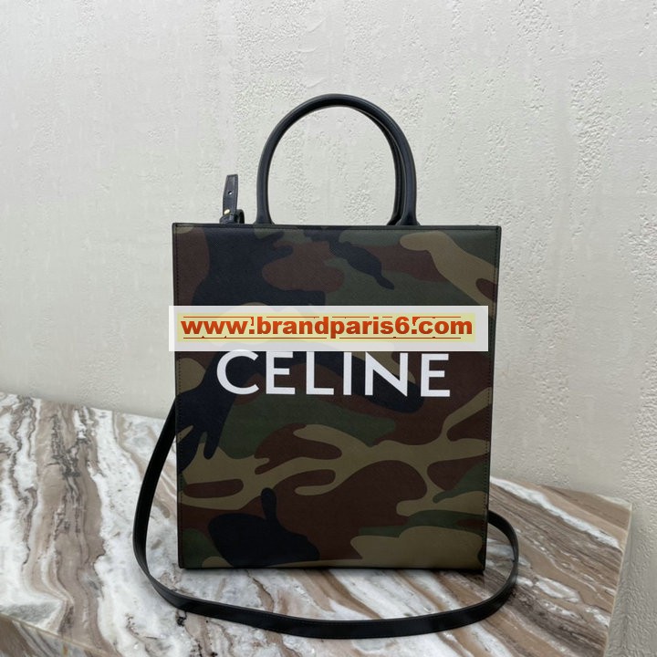 CE191542MC-DDB　セリーヌ CELINE 2021年最新入荷 スモール カバヴァーティカル トートバッグ ハンドバッグ トリオンフキャンバス