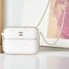 CH2207BS-CC　シャネル CHANEL 2021年最新入荷 チェーンクラッチ 斜め掛け ショルダーバッグ リップスティックケース クロスボディバッグ レザー