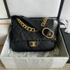 CH2842BK-CC　シャネル CHANEL 2021年最新入荷 フラップバッグ 斜め掛け ショルダーバッグ クロスボディバッグ レディースかばん レザー
