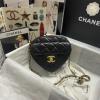 CH2061XBK-CC　シャネル CHANEL 2021年最新入荷 ハート 斜め掛け ショルダーバッグ クロスボディバッグ レディースかばん ラムスキン 