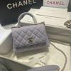 CH92994GQJQZ-CC　シャネル CHANEL 2021年最新入荷 トップハンドルバッグ トートバッグ 2way ショルダーバッグ クロスボディバッグ レディースかばん グレインドカーフスキン