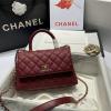 CH92993GQJZH-CC　シャネル CHANEL 2021年最新入荷 トップハンドルバッグ トートバッグ 2way ショルダーバッグ クロスボディバッグ レディースかばん グレインドカーフスキン