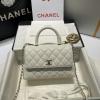 CH92993GQJBS-CC　シャネル CHANEL 2021年最新入荷 トップハンドルバッグ トートバッグ 2way ショルダーバッグ クロスボディバッグ レディースかばん グレインドカーフスキン