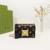 GG409487PCM-057　グッチ GUCCI 2021年最新作 パドロック GG スモール チェーンポーチ クロスボディバッグ 斜め掛け ショルダーバッグ レザー