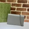GG497985QH-057　グッチ GUCCI 2021年最新作 プチ マーモント チェーンウォレット 斜め掛け ショルダーバッグ クロスボディバッグ レディースかばん