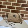 GG634936QXS-057　グッチ GUCCI 2021年最新入荷 GGマーモント スモール 斜め掛け ショルダーバッグ クロスボディバッグ レディースかばん カーフレザー 