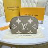 M45951-057　ルイヴィトン LOUISVUITTON 2021年最新入荷 ポシェット コスメティック ポーチ 手持ちかばん クラッチバッグ 化粧かばん モノグラム アンプラント レザー 