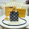 N60479-057　ルイヴィトン LOUISVUITTON 2021年最新入荷 サック プラ XS トップハンドルバッグ トートバッグ 2way 斜め掛け ショルダーバッグ クロスボディバッグ レザー