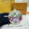 N60493-057　ルイヴィトン LOUISVUITTON 2021年最新入荷 ポルトモネ ロン キーケース ヴィヴィエンヌ コインケース 小銭入れ キーホルダー バッグチャーム