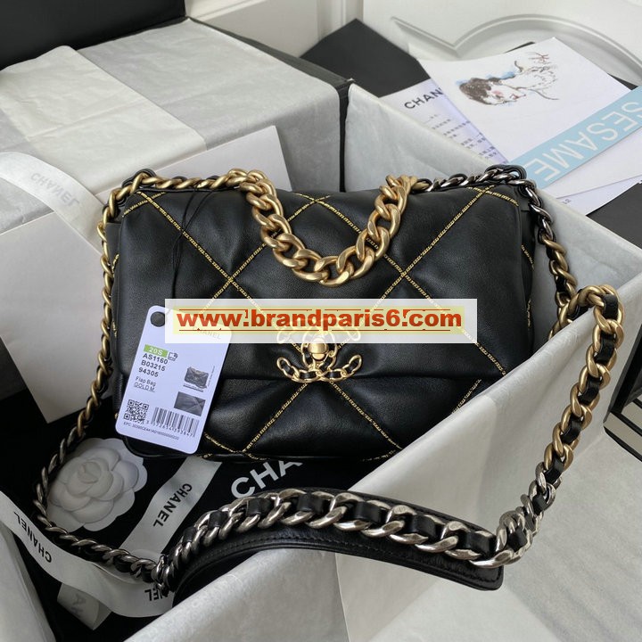 CH1160JXBK-CC　シャネル CHANEL 2021年最新入荷 19 ラージ ハンドバッグ 斜め掛け ショルダーバッグ フラップバッグ レディースかばん クロスボディ