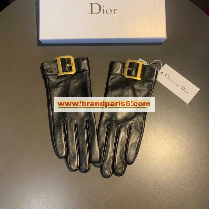 STCD21002-AN　クリスチャンディオール CHRISTIAN DIOR 2021年最新入荷 レザー 手袋 スマホタッチパネル 対応 グローブ 防寒 冬用 全指タッチ 手袋 防風