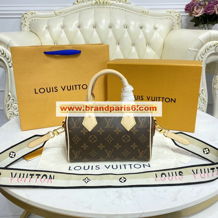 M46234-057　ルイヴィトン LOUISVUITTON 2021年最新入荷 スピーディ バンドリエール 20 ボストンバッグ トートバッグ ショルダーバッグ モノグラム キャンバス