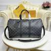 M40569-057　ルイヴィトンLOUISVUITTON 2021年最新作 モノグラム エクリプス キーポル バンドリエール 45 ボストンバッグ トラベル 旅行 黒