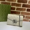 GG474575LBS-057　グッチ GUCCI 2021年最新作 GGマーモント チェーンウォレット クロスボディ 斜め掛け ショルダーバッグ レディースかばん レザー