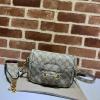 GG658574BX-057　グッチ GUCCI 2021年最新作 ホースビット 1955 ミニバッグ 斜め掛け ショルダーバッグ フラップバッグ クロスボディバッグ レディースかばん