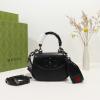 GG686864PBK-057　グッチ GUCCI 2021年最新作 バンブー ミニ トップハンドルバッグ トートバッグ ハンドバッグ 2way 斜め掛け ショルダーバッグ クロスボディバッグ