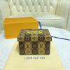 GI0718-057　ルイヴィトン LOUISVUITTON 2021年最新入荷 カードボード ボックス LV スクエアード コレクション 機能的な収納ボックス アクセサリー モノグラム ストライプ キャンバス  
