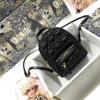 CD9222BK-025　クリスチャンディオール CHRISTIAN DIOR 2021年最新入荷 バックパック ミニバッグ レディース リュックサック リュック ディパックバッグ ラムスキン