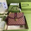 GG651055BBS-025　グッチ GUCCI 2021年最新入荷 トップハンドルバッグ トートバッグ 2way 斜め掛け ショルダーバッグ クロスボディバッグ レディースかばん キャンパス 