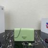 PD1BD307QG-025　プラダ PRADA 2021年最新入荷 チェーンウォレット 斜め掛け ショルダーバッグ クロスボディバッグ カーフレザー