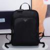 PD2VZ081-025　プラダ PRADA 2021年最新入荷 ファブリック バックパック メンズ リュック カジュアル リュックサック デイパックバッグ トライアングルロゴ リサイクル ナイロン