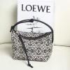 LE906KB-ZZ　ロエベ LOEWE 2021年最新入荷 キュービィバッグ スモールバッグ ホーボーバッグ トートバッグ ハンドバッグ 肩掛け ショルダーバッグ レディースかばん ジャカード カーフレザー