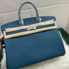 HBK40TGYYL-063　エルメス HERMES 2021年最新入荷 バーキン40 バッグ トップハンドルバッグ トートバッグ ハンドバッグ レディースかばん TOGOレザー