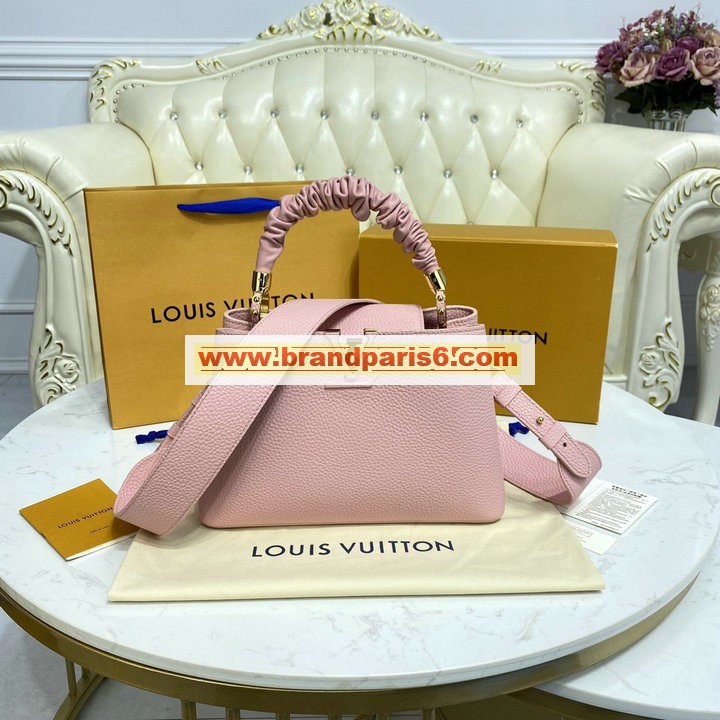 M58694-057　ルイヴィトン LOUISVUITTON 2021年最新入荷 カプシーヌ BB ハンドバッグ トートバッグ 2way 斜め掛け ショルダーバッグ クロスボディバッグ トリヨンレザー 