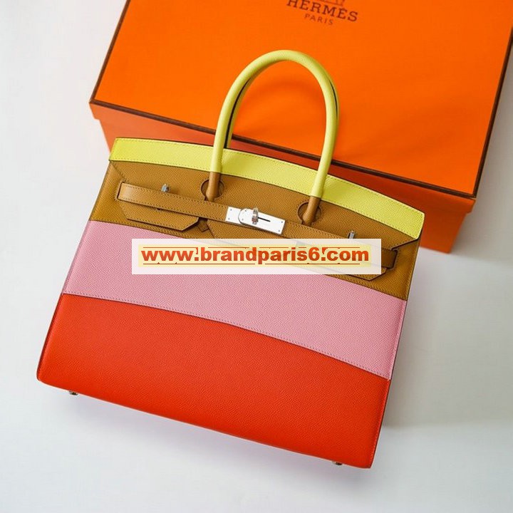 HBK35SYPY-063　エルメス HERMES 2021年最新入荷 バーキンバッグ トップハンドルバッグ トートバッグ ハンドバッグ レディースかばん ヴォーエプソン