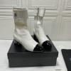 CHJ21061-26　シャネル CHANEL 2021年秋冬最新入荷 ショートブーツ ローヒールシューズ スクエアヒール レディースシューズ カジュアルシューズ カーフレザー